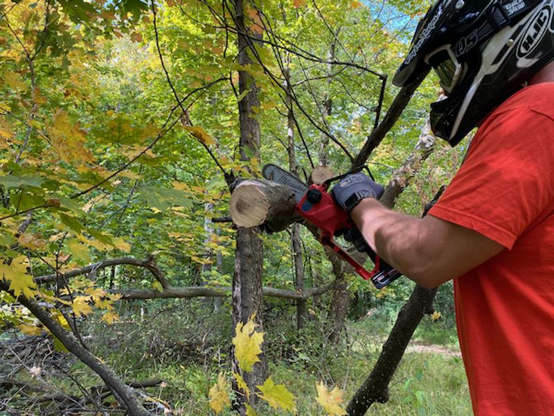 Milwaukee 12v pruning deals saw