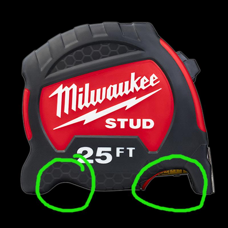 Deal of the Day Milwaukee 48-22-0425 25' Compact Wide Blade Tape