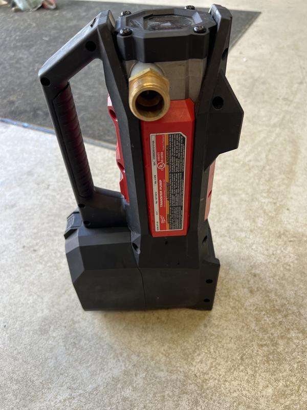 Milwaukee m18 transfer pump reviews hot sale