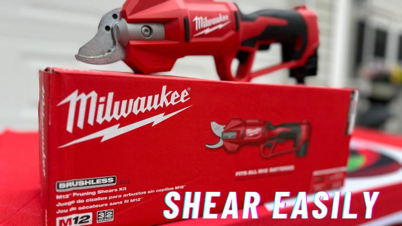 Milwaukee discount shears m12