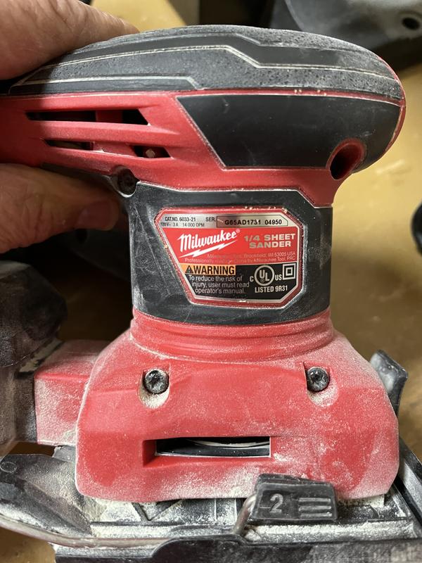 Masa　21枚 Milwaukee 6033-21 Sander Base Plate with Hook & Loop Pad | eBay