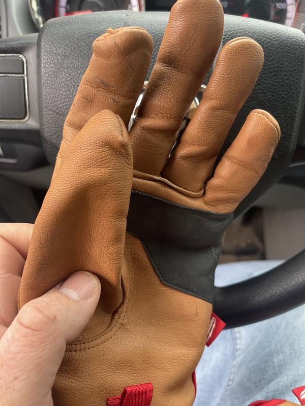 Milwaukee Impact Cut Level 5 Unisex Large Goatskin Leather Work Gloves -  Tahlequah Lumber