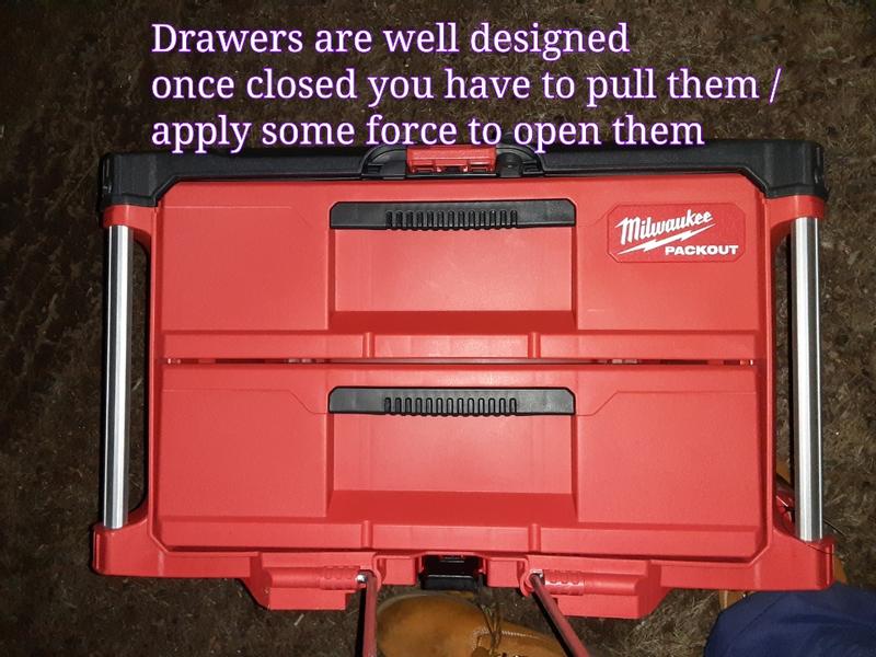 MILWAUKEE® PACKOUT™ 2-Drawer Tool Box | Milwaukee Tool