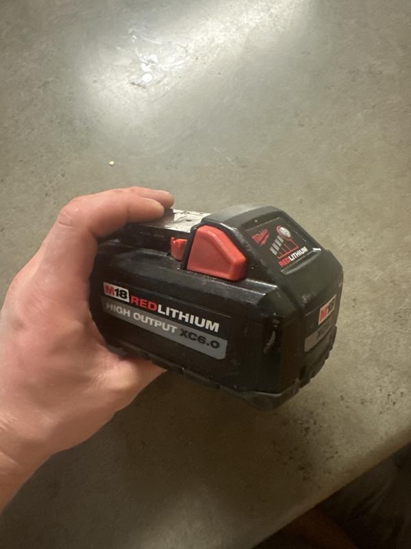 Milwaukee 48-11-1865 M18 REDLITHIUM ALTA SALIDA XC 6 Ah Batería de iones de  litio