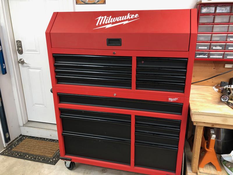 Milwaukee toolbox 46 inch deals for sale