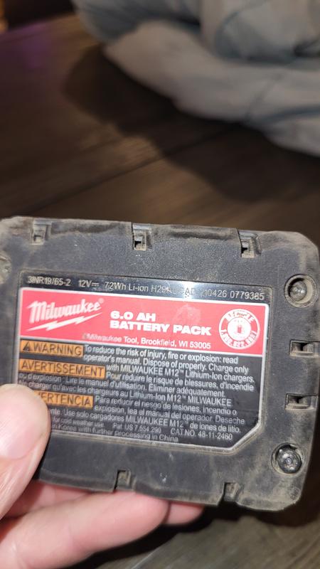 M12™ REDLITHIUM™ XC6.0 Battery | Milwaukee Tool