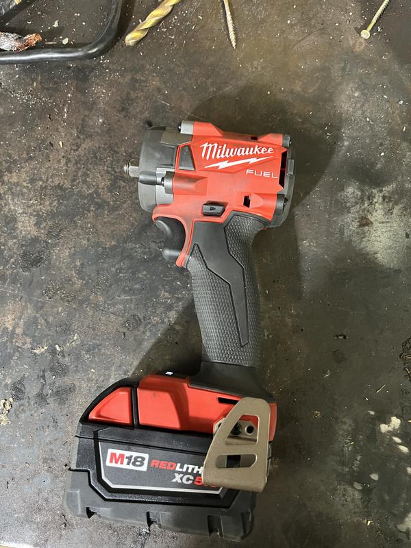 Milwaukee M18 18V Fuel 8" Brushless Cordless Mid-Torque Compact Impact Wrench Bare Tool   Tape Measure - 3