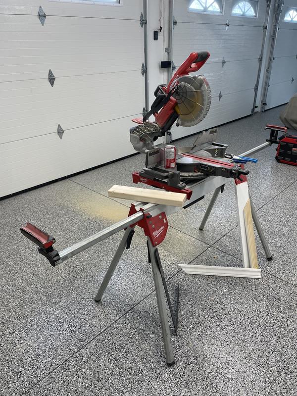 Milwaukee tool folding on sale mitre saw stand