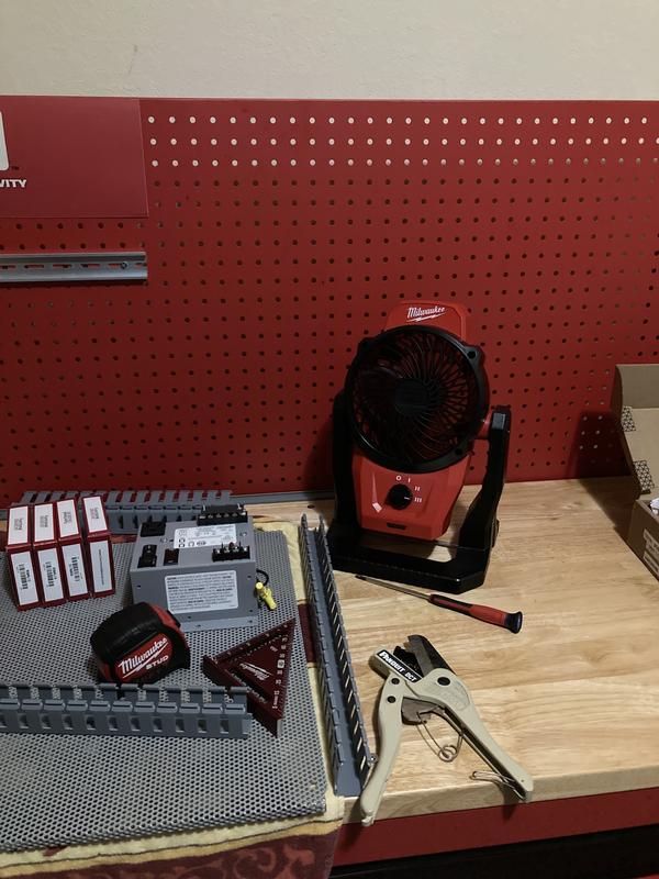 Milwaukee M12 Cordless Jobsite Fan 400 CFM Bare Tool 0820 20