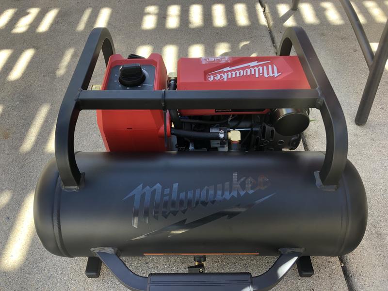Milwaukee quiet store compressor