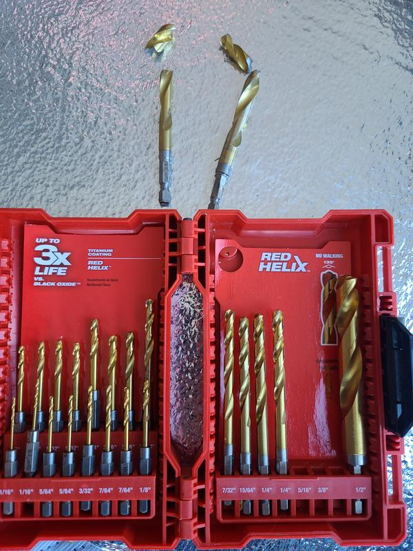 Milwaukee shockwave best sale drill bits