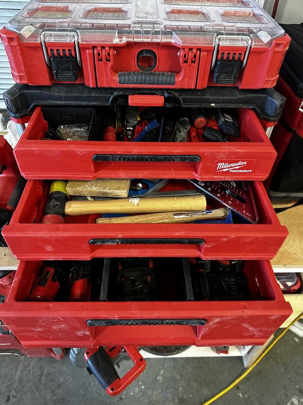 PACKOUT™ Multi-Depth 3-Drawer Tool Box