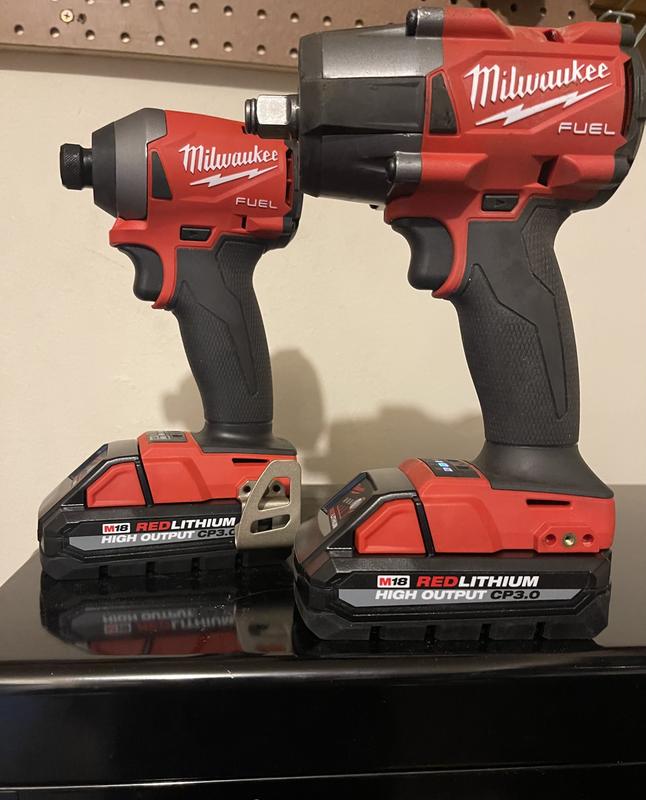 Milwaukee 2-Pack M18 REDLITHIUM HIGH OUTPUT CP3.0 Battery - 48-11
