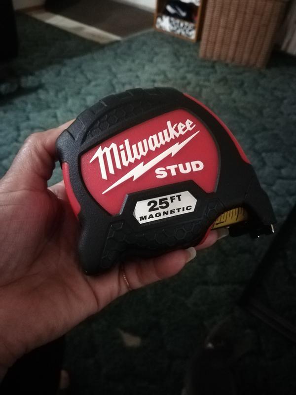 Milwaukee 48-22-9725M 25-Foot Stud Magnetic Tape Measure