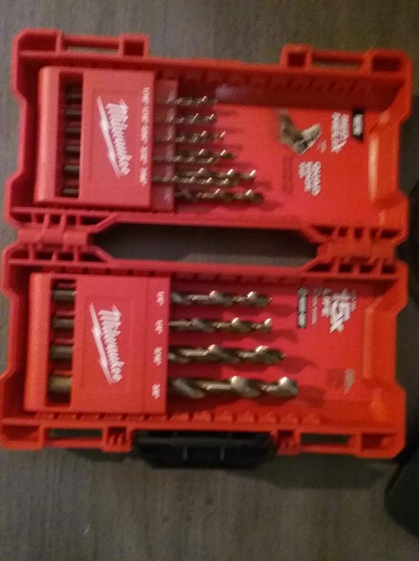 Milwaukee Tool - Drill Bit Set: Hex Shank Drill Bits, 23 Pc, 0.0625″ to  0.375″ Drill Bit Size, 135 °, Steel - 61174264 - MSC Industrial Supply