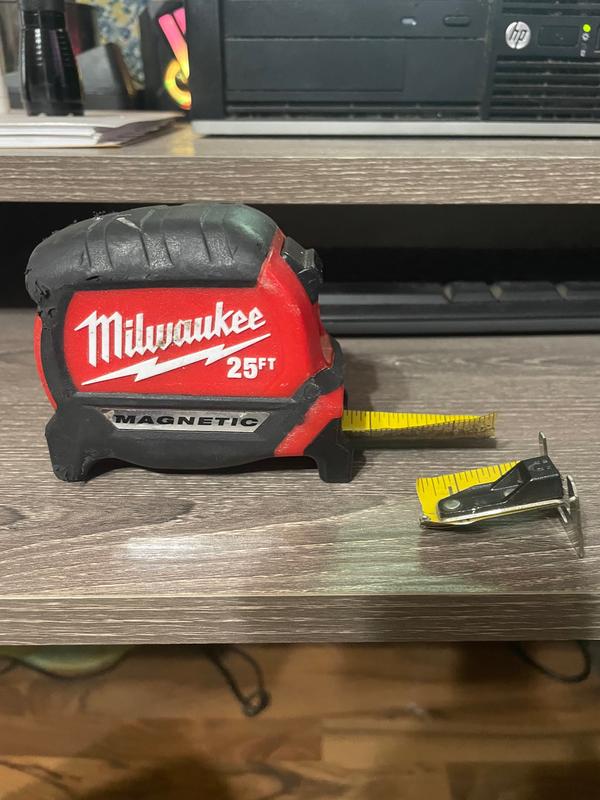 Milwaukee 48-22-0316 Compact Wide Blade Magnetic Tape Measures (16 ft) -  Industrial Safety Products