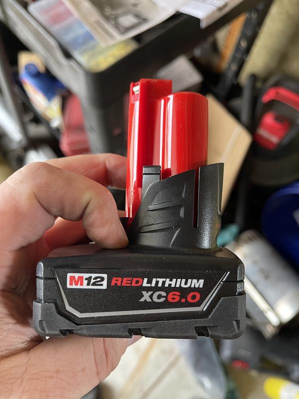 Milwaukee m12 deals xc 6.0 battery