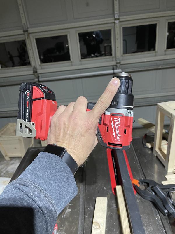 Milwaukee M18 18V Lithium-Ion Brushless Cordless 1/2 in. Compact  Drill/Driver with One 2.0 Ah Battery, Charger and Tool Bag 3601-21P - The  Home Depot