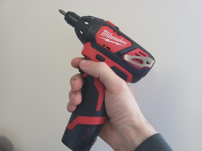 Details about   Milwaukee M12 2401-20 1/4 inch Cordless Hex Screwdriver with Drill Bit 