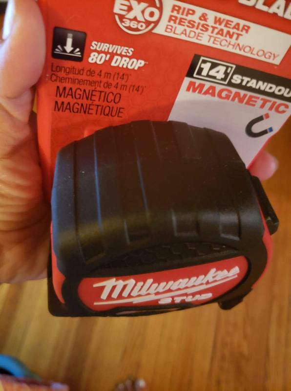 Milwaukee 25' Gen 2 Stud Magnetic Tape Measure 48-22-9725M