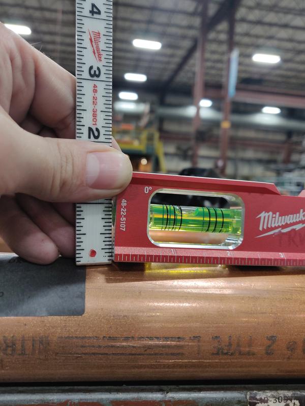 Milwaukee 48-22-5107 Compact Billet Torpedo Level AMPLIFIED RARE EARTH MAGNETS 