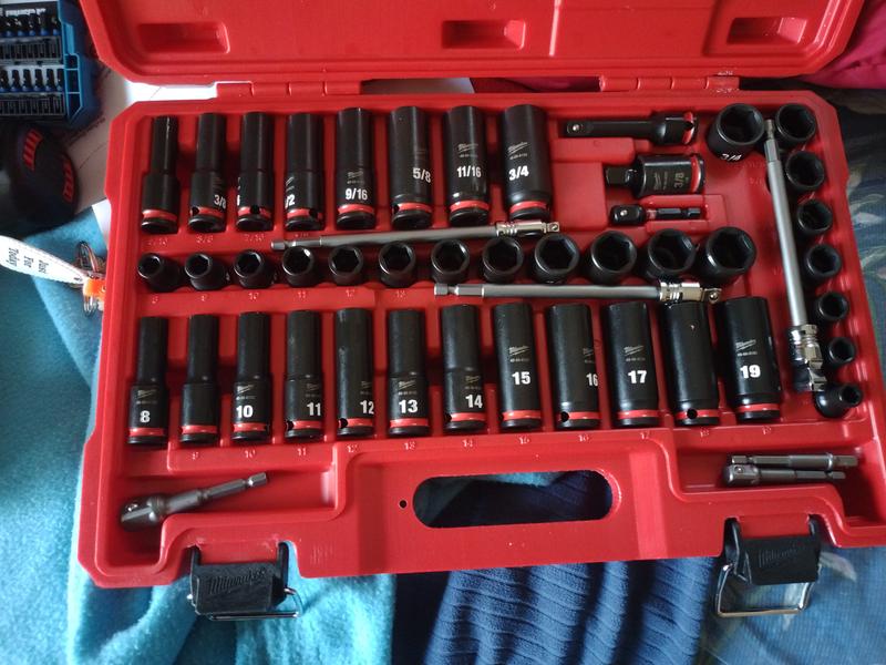 Milwaukee socket set online & packout