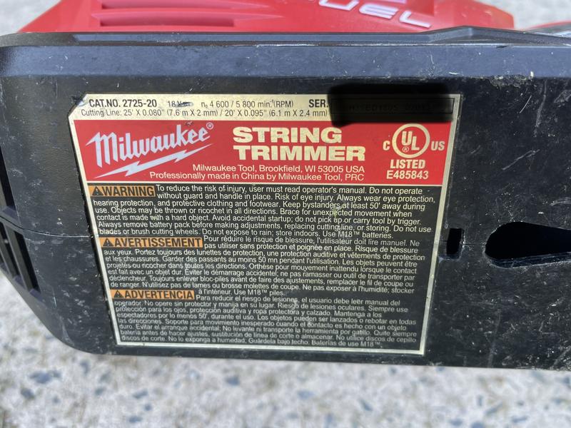 Milwaukee tool discount m18 fuel 2725