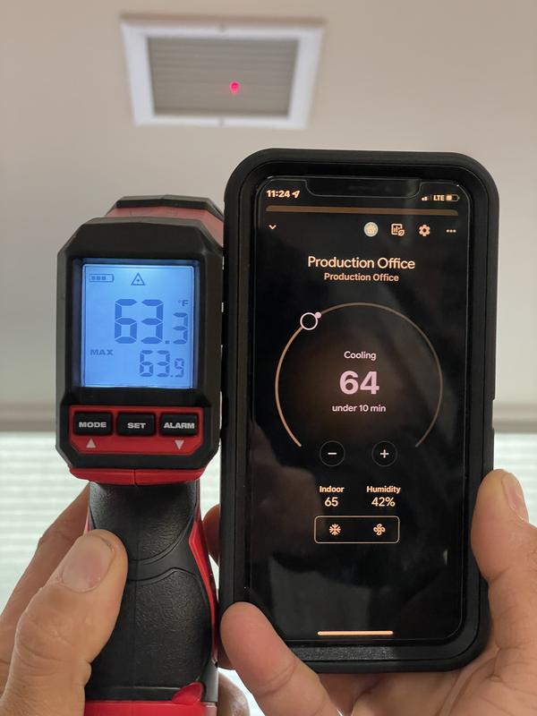 Milwaukee M12 Infrared Temperature Gun - Best Infrared Temp Gun? 