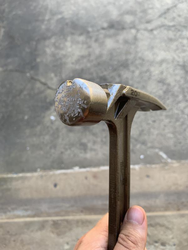 Vintage Worth Forged Steel Claw Hammer, Claw Hammer, Antique Claw