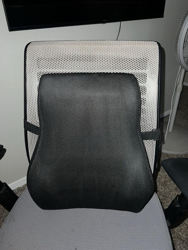 Mind Reader Harmony Collection Ergonomic Seat Cushion 3 H x 17 12