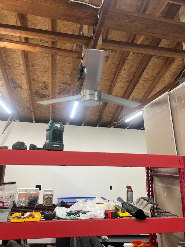 Minka Aire Roto LED 52-in Brushed Aluminum with Silver Blades ...