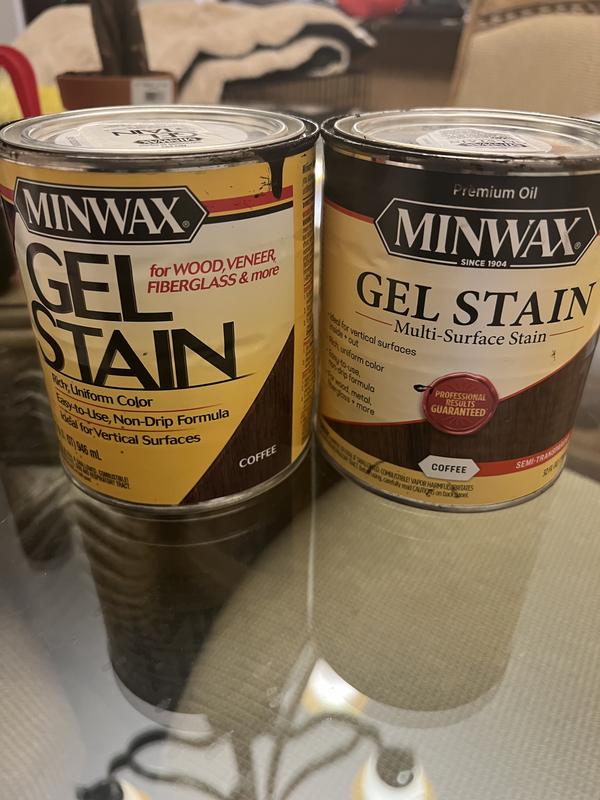 Minwax Gel Stain, Mahogany, 1/2 Pt. - Bliffert Lumber and Hardware