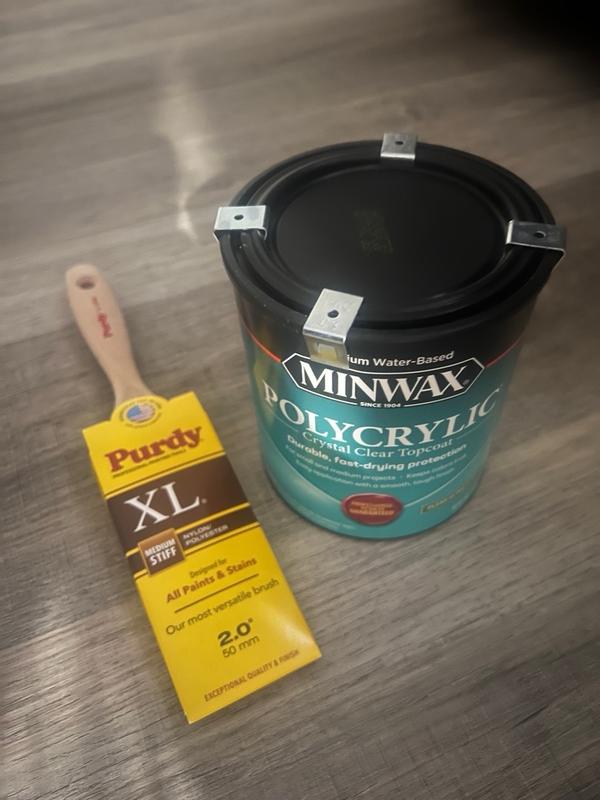 Minwax Clear Gloss Polycrylic Protective Finish gal