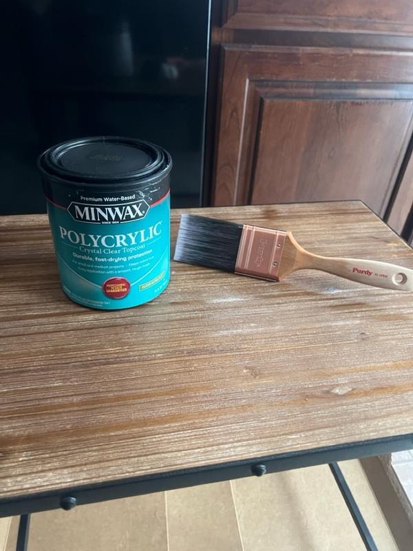 Minwax Polycrylic Protective Clear Gloss Finish