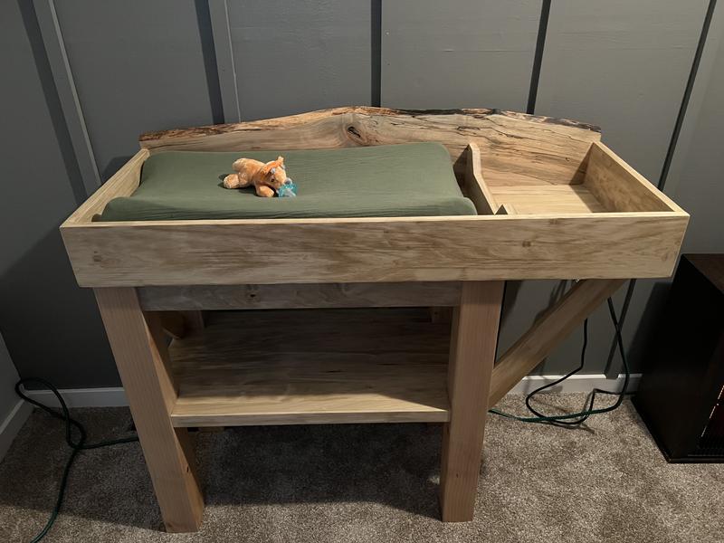 Minwax stain and Polycrylic Crystal Clear One Coat