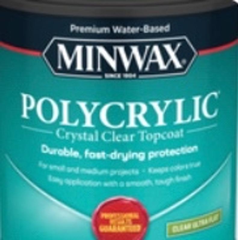 Minwax 366660000 11.5 oz Polycrylic Water-Based Polyurethane Aerosol Spray Clear Matte