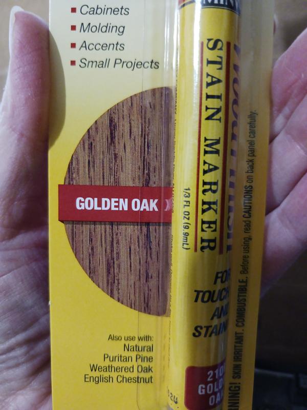 Minwax Wood Finish Golden Oak Stain Marker in the Wood Stain Repair