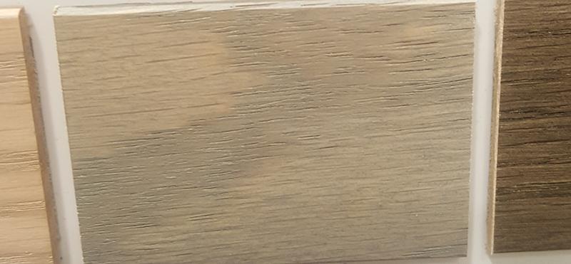 Sample finish at store
