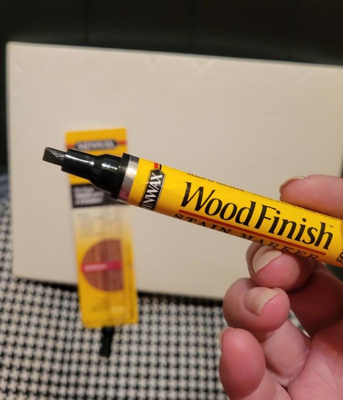 Minwax Wood Finish Dark Walnut Stain Marker in the Wood Stain Repair  department at