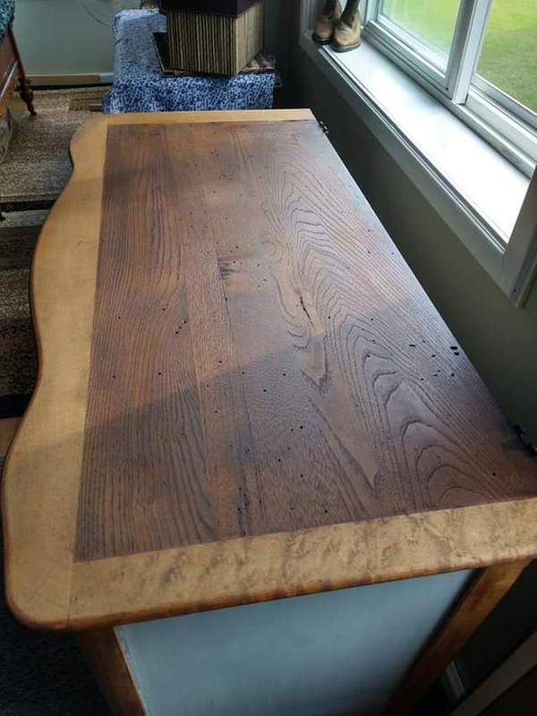 Do I use Special Dark or Natural color Paste Wax for rubbing this dark  stained table? Does it matter? : r/finishing