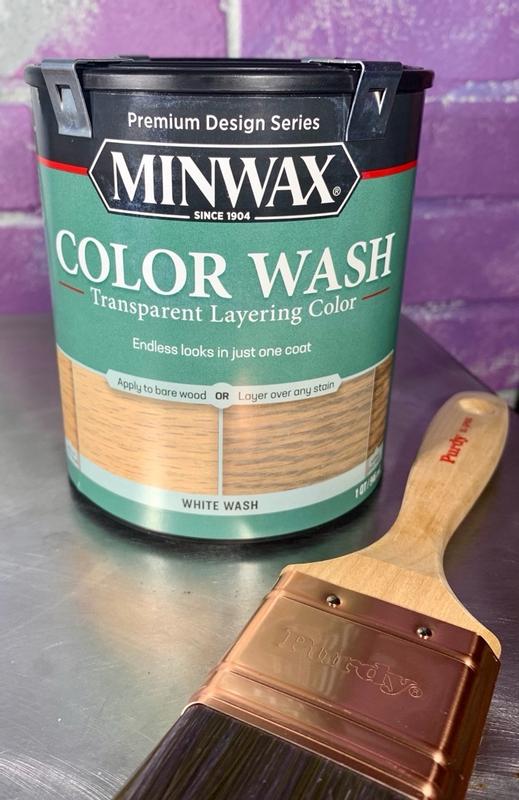 Minwax Water-based White Wash Semi-transparent Interior Stain ( 1-quart ...