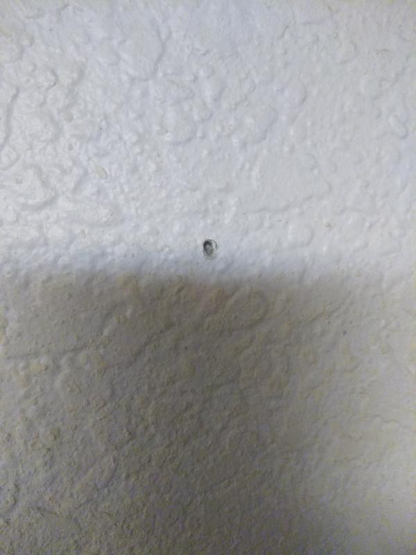 Nail hole (during use)