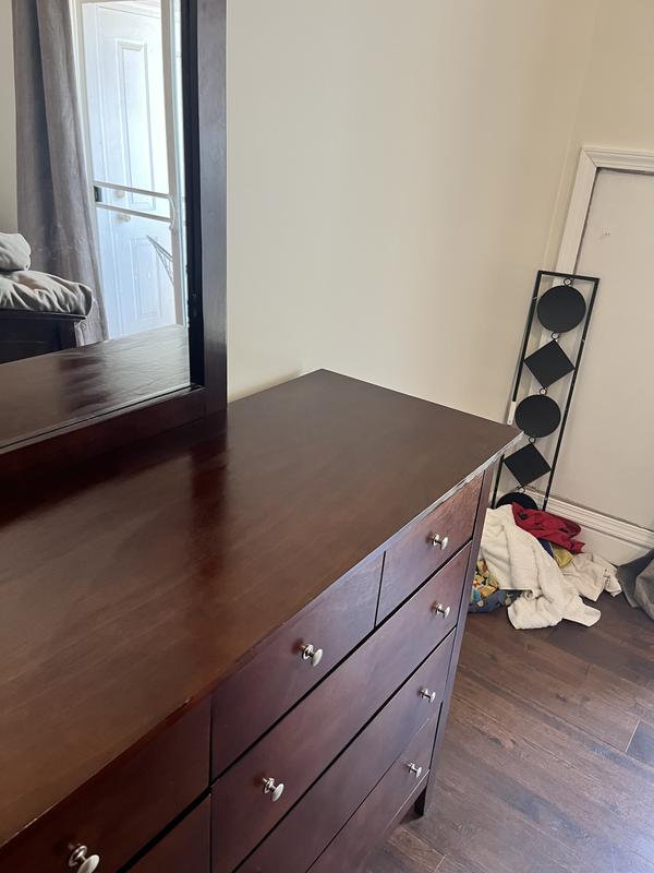 This had an enormous scratch on the top beforehand!