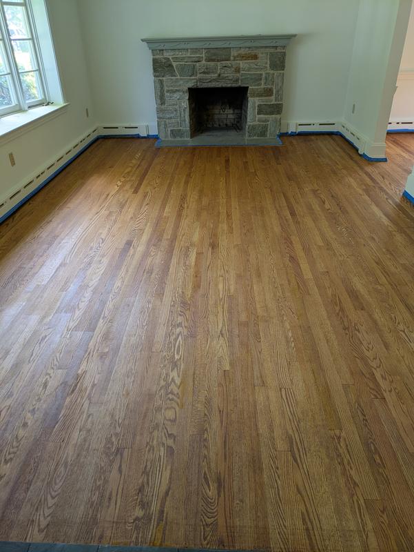 Minwax Oil based penetrating stain in Golden Oak