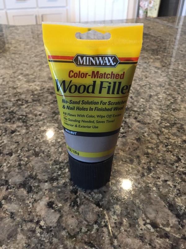 Color-Matched Wood Filler - Wood Repair & Adhesive