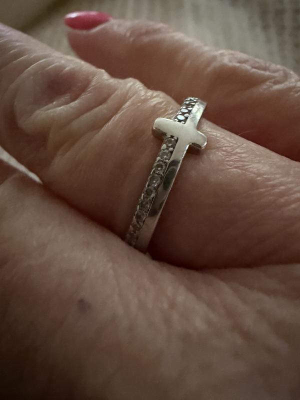 Customer photo for "Let God be in control ring"
