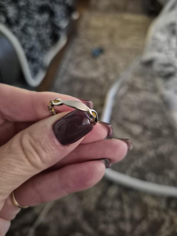 Customer photo for "Criss-cross ring"