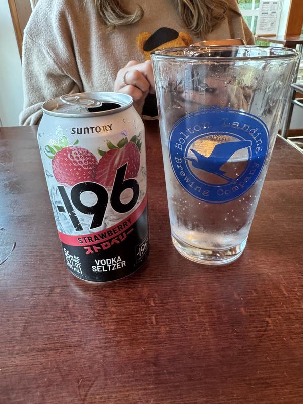 ソーダ 196 Vodka Seltzer Strawberry Ready to Drink | Minus196