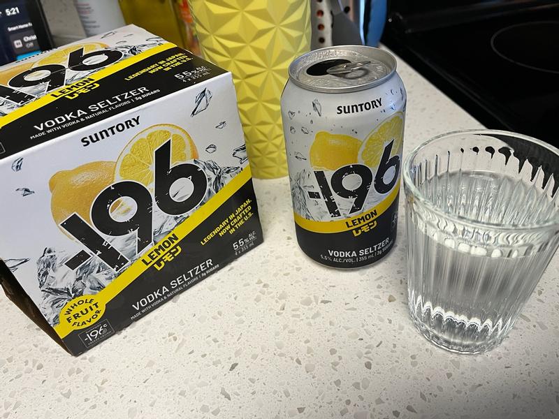 Japanese Lemon Vodka Seltzer Ready-To-Drink | -196