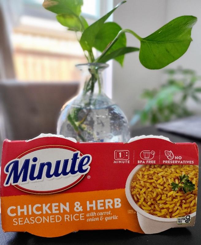 Save on Minute 60 Second Chicken & Herb Flavor Rice Mix Cups - 2